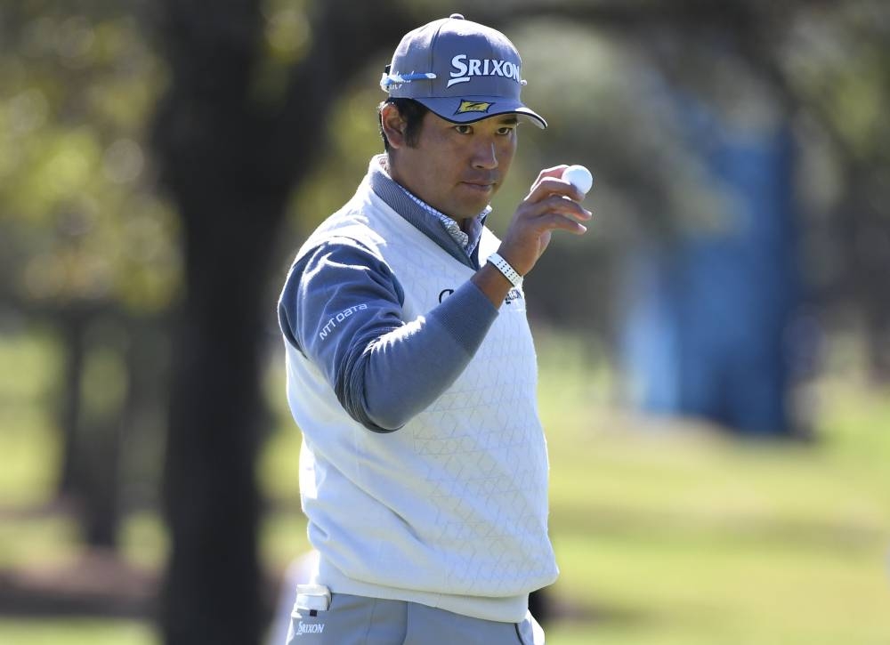 Hideki Matsuyama of Japan reacts to his putt on the 11th green during the third round of the Cadence Bank Houston Open at Memorial Park Golf Course on November 12, 2022 in Houston, Texas. — Logan Riely/Getty Images/AFP pic