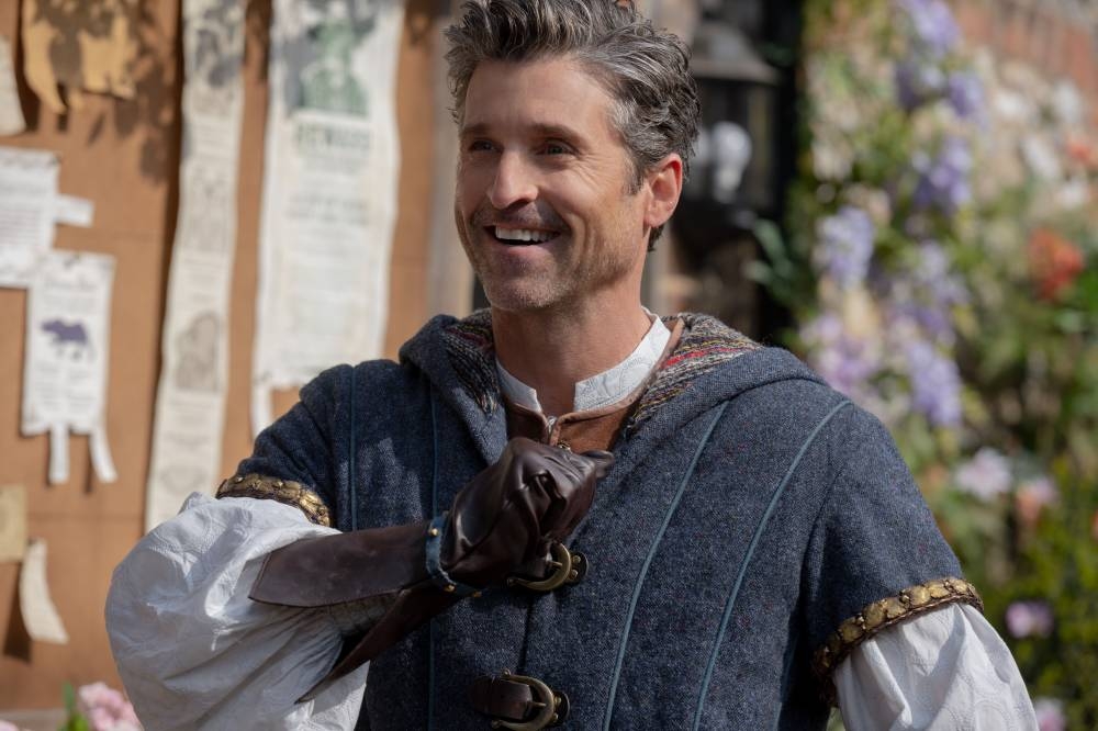 Returning cast member Patrick Dempsey actually sang and danced for the sequel film, which was a first for him. — Picture courtesy of The Walt Disney Studios