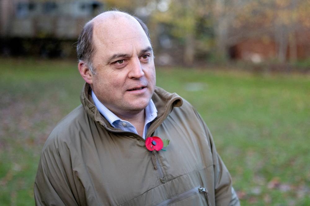 British Defence Secretary Ben Wallace said Russia was a 'long way' from giving up. — Reuters pic