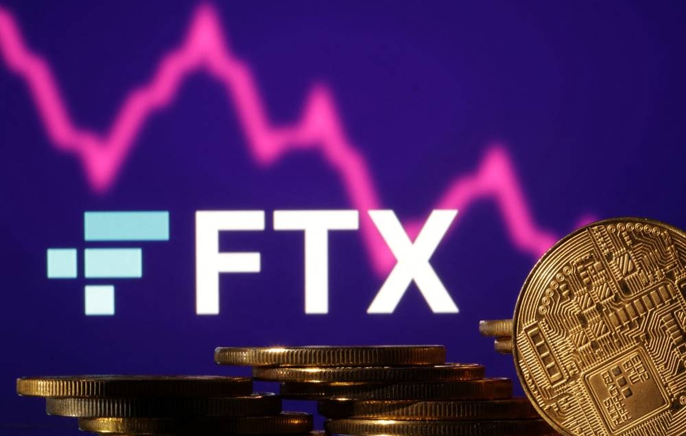 FTX filed for bankruptcy on Friday, one of the highest profile crypto blowups, after traders rushed to withdraw US$6 billion from the platform in just 72 hours and rival exchange Binance abandoned a proposed rescue deal. — Reuters pic
