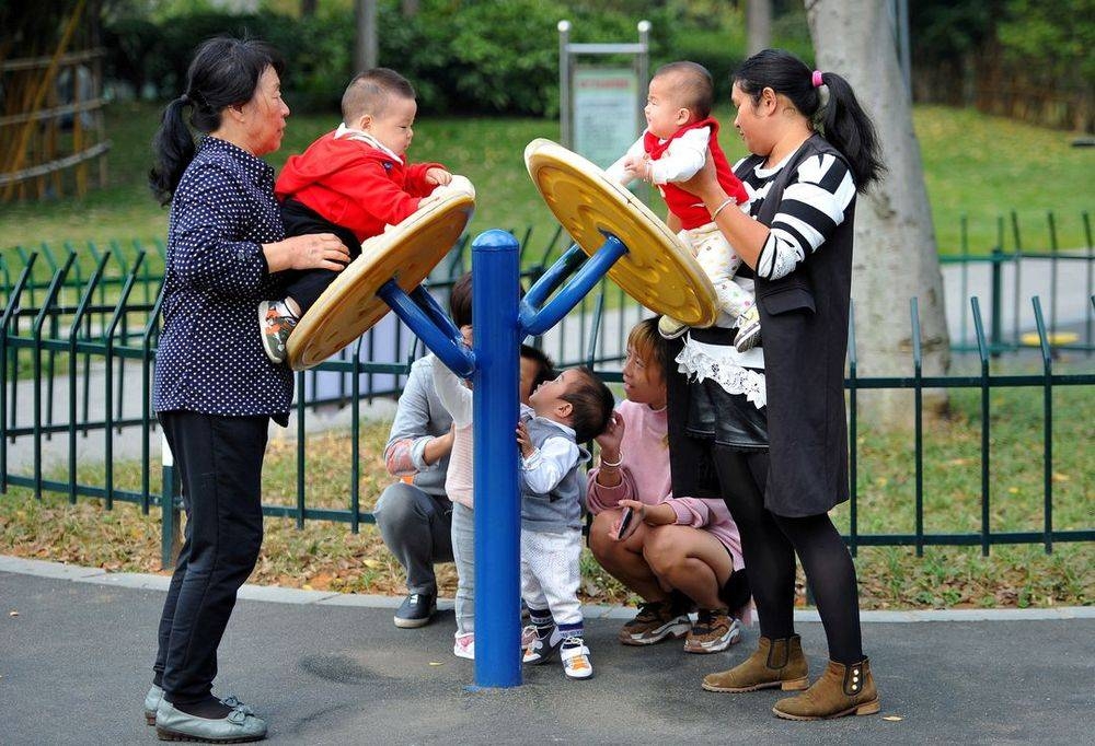 The high cost of childcare is a major deterrent to having children in China. — Reuters pic