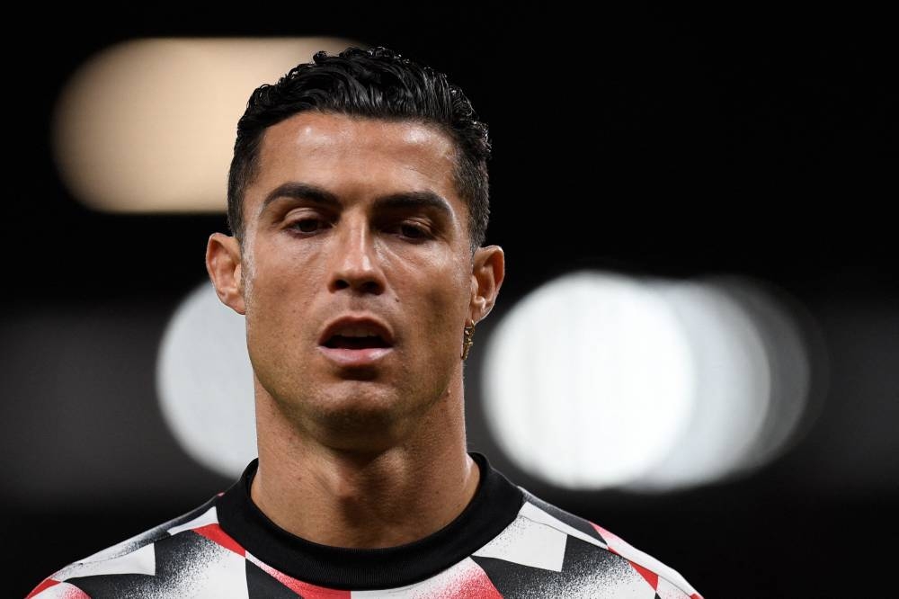 Cristiano Ronaldo, who rejoined United from Juventus for a second spell at Old Trafford in 2021 on a two-year deal, said in an interview with Piers Morgan for TalkTV aired yesterday that he had no respect for manager Erik ten Hag. — Reuters pic