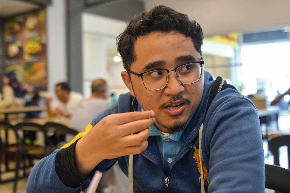Muhamad Asyraaf Aminuddin would like to see more infrastructure built in his hometown Kuala Selangor. — Picture by Miera Zulyana