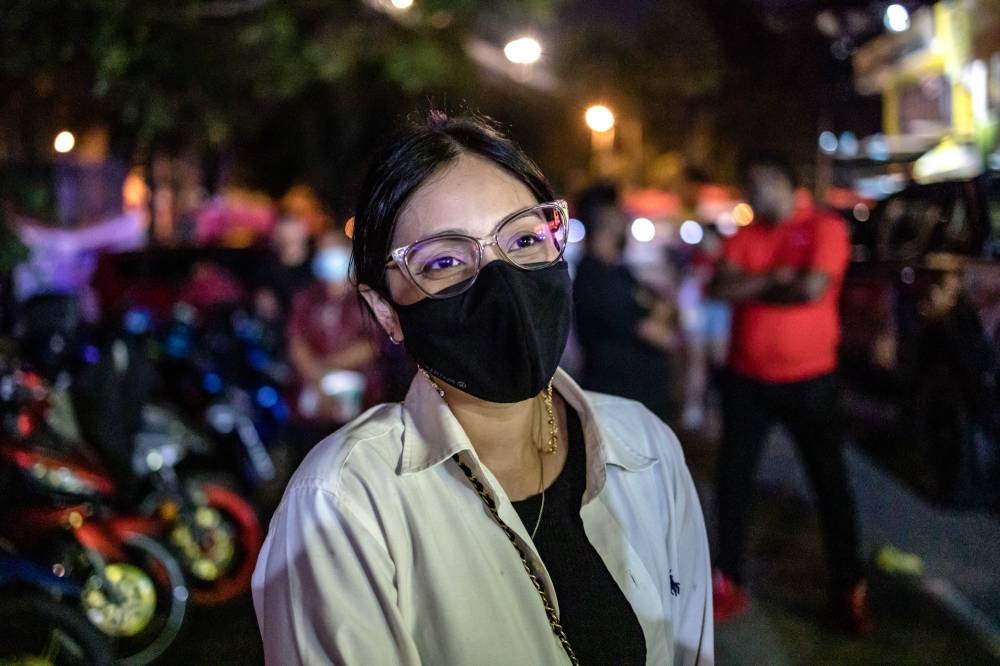 Aliah Sham, 25, speaks to Malay Mail in Kota Damansara November 12, 2022. — Picture by Firdaus Latif