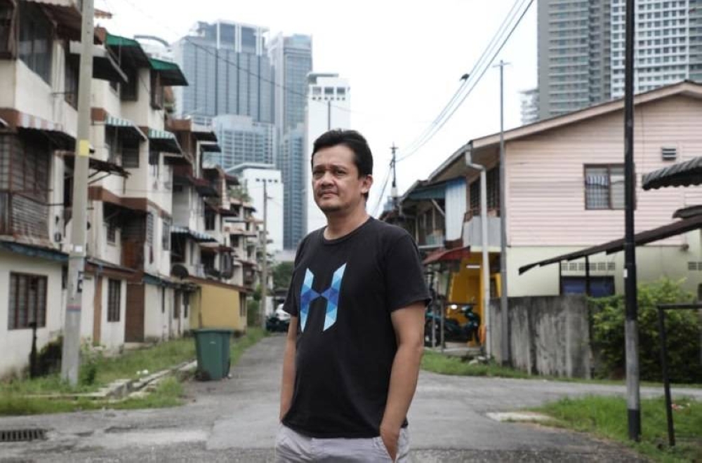Muhammad Tarmizi Sulaiman, 46, is pictured in Kampung Sungai Baru, part of Kampung Baru, where he lives November 13, 2022. — Picture via TODAY