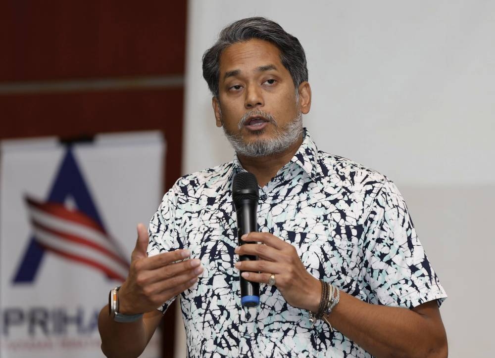 Khairy Jamaluddin said the Election Commission (EC) and the Health Ministry have concluded that it was the best option for these voters, after taking into consideration the resources available and other constraints. — Bernama pic 