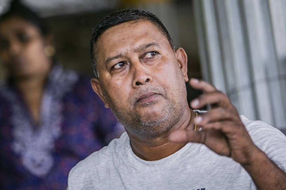 A. Subramaniam said Tan Sri Muhyiddin Yassin’s food basket aide is what he saw as a saving grace and subsequently pledged his loyalty. — Picture by Hari Anggara