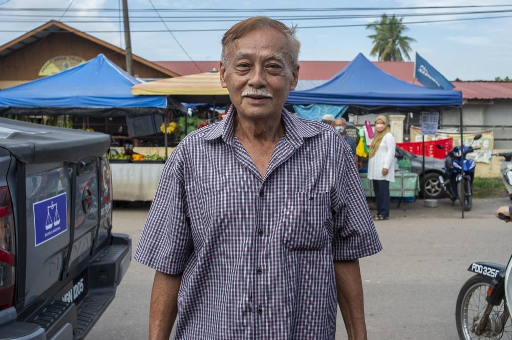 Ooi Beng Kooi said he had lost faith in Pakatan Harapan. — Picture by Shafwan Zaidon