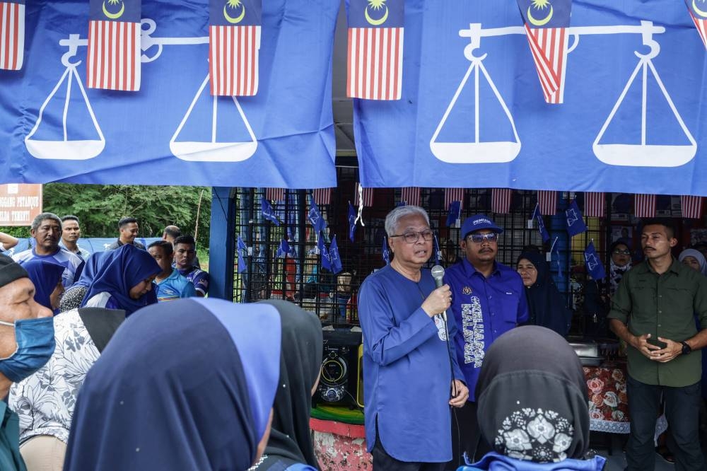 Datuk Seri Ismail Sabri Yaakob also hoped all quarters, including political party supporters, will accept the results of the polls, regardless of the outcome. — Bernama pic 