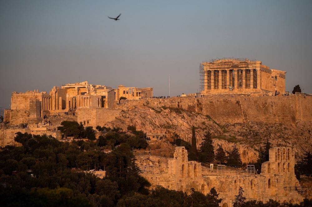 The Acropolis was at the centre of controversy two years ago when the Greek government decided a lift and a concrete ramp were ‘necessary’ to improve access for the handicapped. — AFP pic