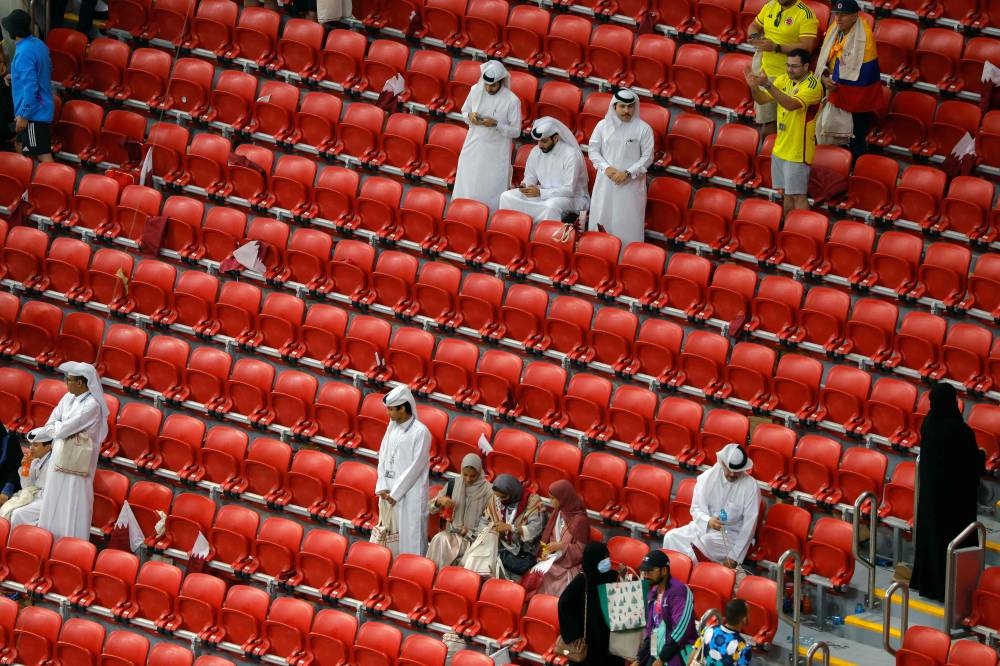 Empty seats tell story as Qatar World Cup party falls flat | Malay Mail