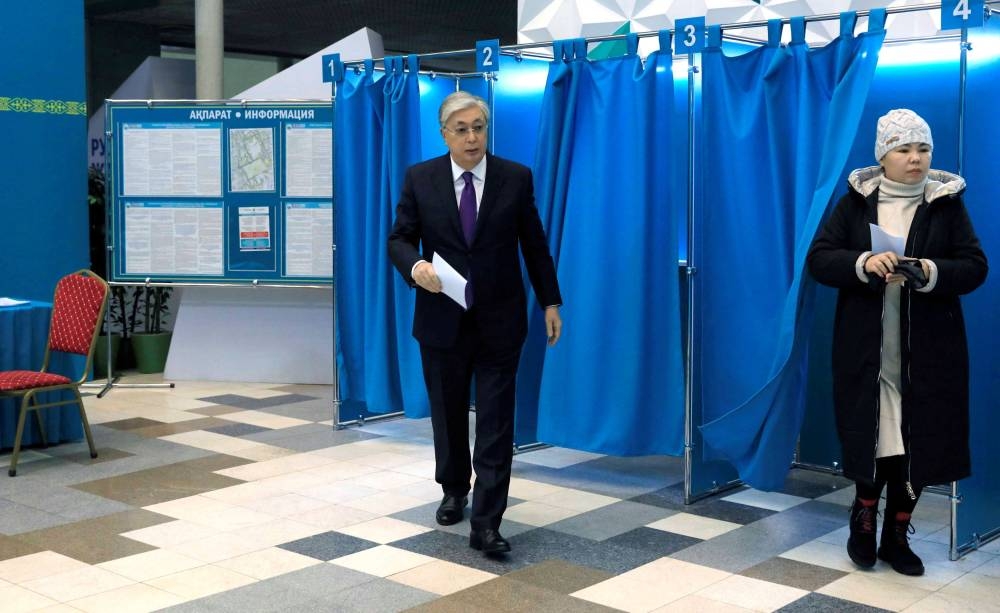 Kazakh leader headed for huge election victory, exit polls show - Vimarsana News