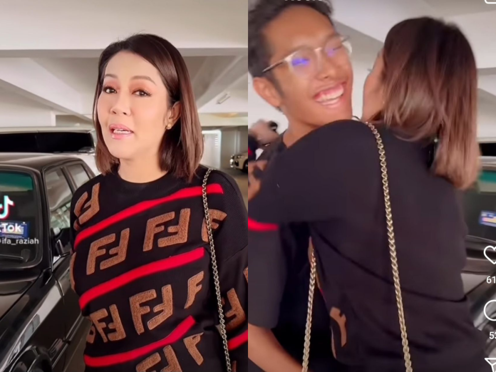 Actress Ifa Raziah surprises 17-year-old son with BMW for his birthday ...