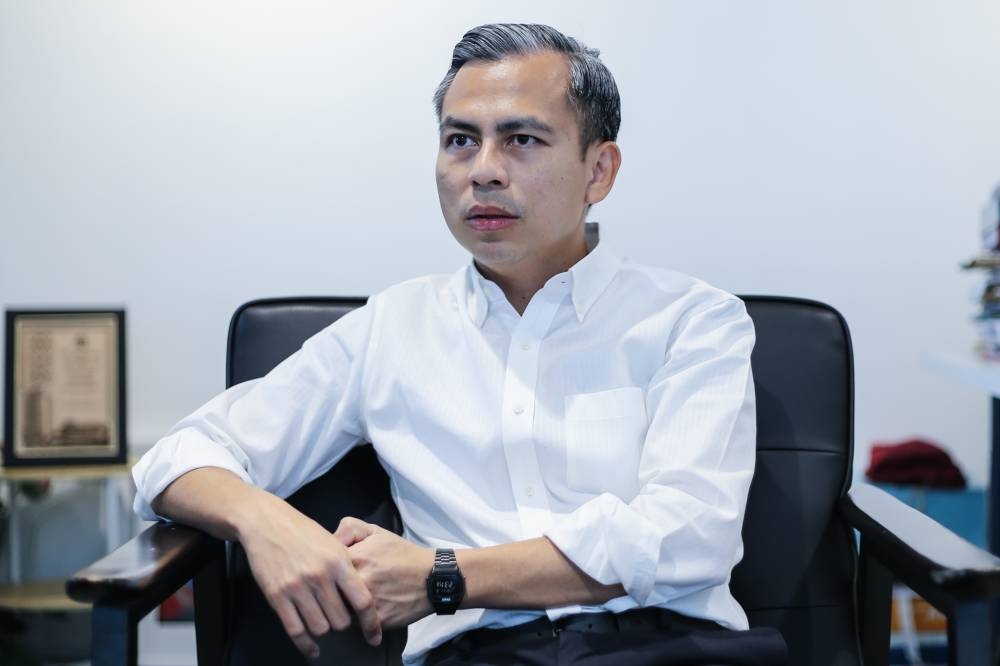 Fahmi Fadzil said the present Cabinet line-up is to ensure political stability by fulfilling each party’s wish as the unity government allows every party to submit their candidate and the role of the prime minister is to place them in the respective ministries he thinks fit. — Picture by Ahmad Zamzahuri