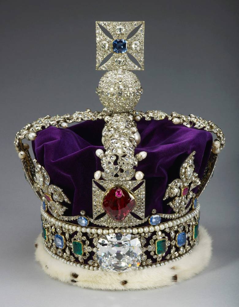 An undated handout photo released by Buckingham Palace in London on December 3, 2022, shows the Imperial State Crown, that is set to be worn by King Carles III during his Coronation on May 6, 2023. — Royal Collection Trust/Buckingham Palace/His Majesty King Charles III 2022 pic via AFP
