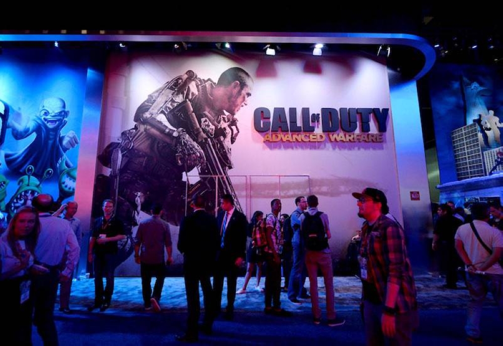 Microsoft President Brad Smith said the main supposed potential anticompetitive risk Sony raises is that Microsoft would stop making ‘Call of Duty’ available on the PlayStation. — Reuters pic