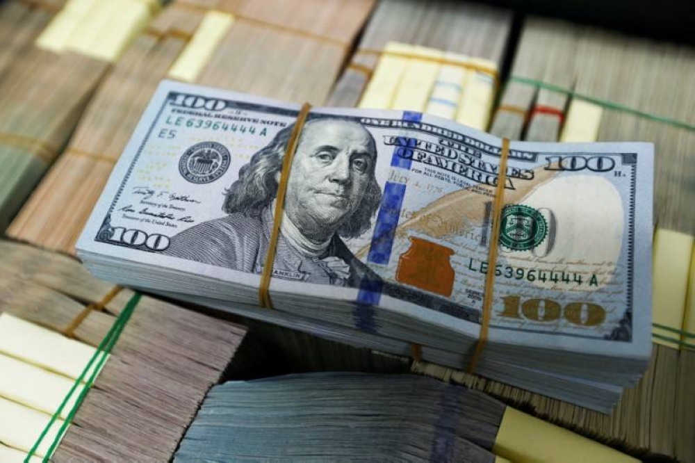 The US dollar index changed hands at 105.11 in early Asian trading, easing 0.1 per cent after yesterday’s 0.7 per cent rally, its biggest since November 21. — Reuters pic