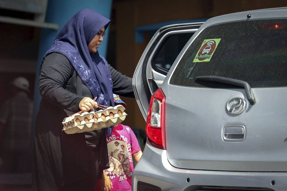 Malaysians consume an average of 968 million eggs per month, said Mohamad Sabu. — Bernama pic 