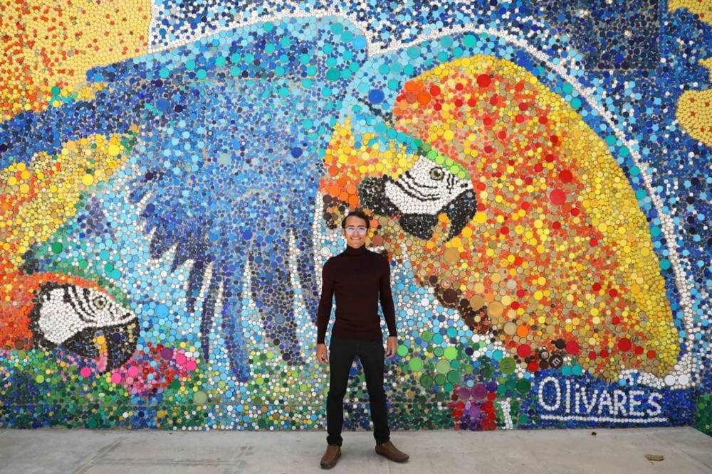 In Venezuela, recycled bottle caps are being used to create gigantic frescos - Vimarsana News