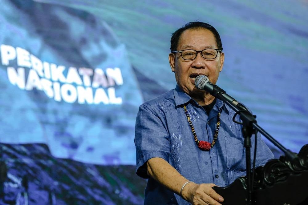 Parti Solidariti Tanah Airku (STAR) president Datuk Seri Jeffrey Kitingan yesterday reiterated his party’s intention to leave Perikatan Nasional. — Picture by Firdaus Latif