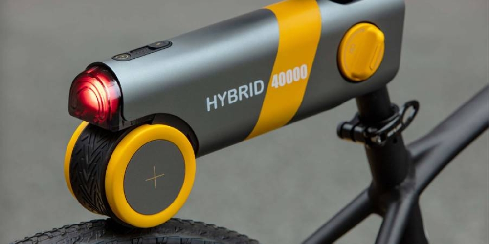 This small device promises to bring electric power to any bike. — Picture courtesy of Livall via ETX Studio
