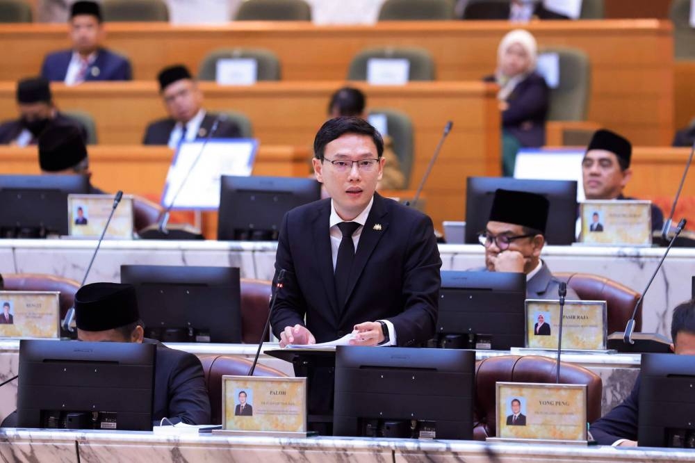 State Investment, Trade and Consumer Affairs Committee chairman Lee Ting Han said Jetco has successfully brought investments valued at RM3.968 billion. — Bernama pic