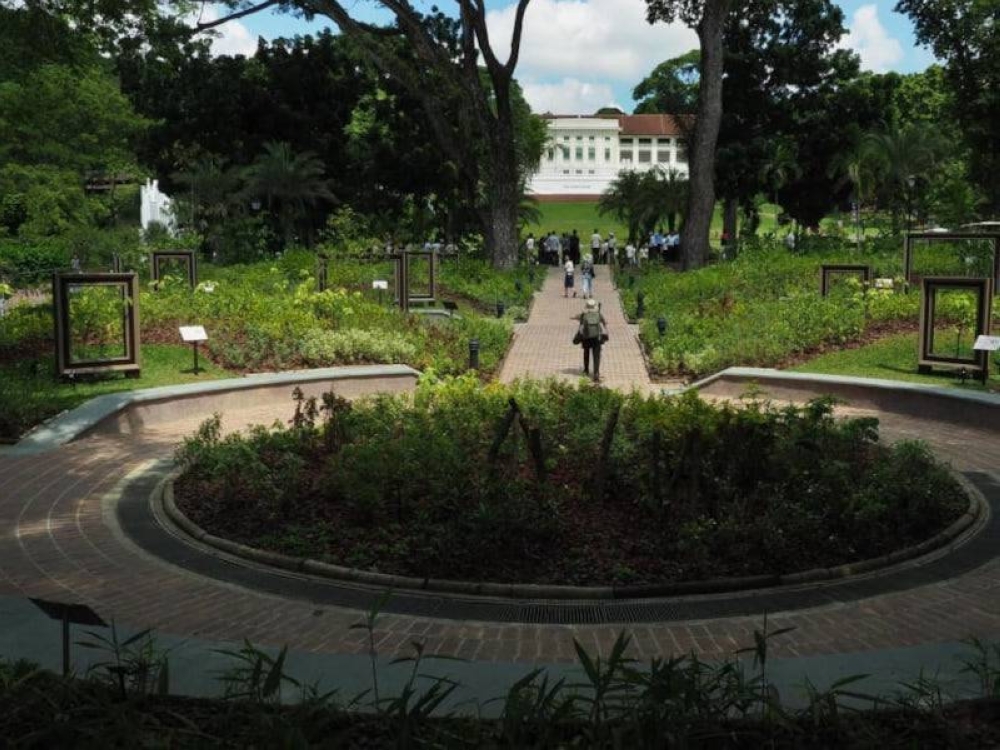 Deputy Public Prosecutor (DPP) Hidayat Amir told the court the incident involving the French student happened at around 4.45pm on September 12 when she was visiting Fort Canning Park. — TODAY pic 