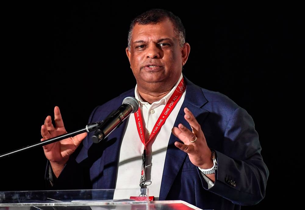 Tony Fernandes said next year is about restoring operations back to pre-pandemic levels. — Bernama pic