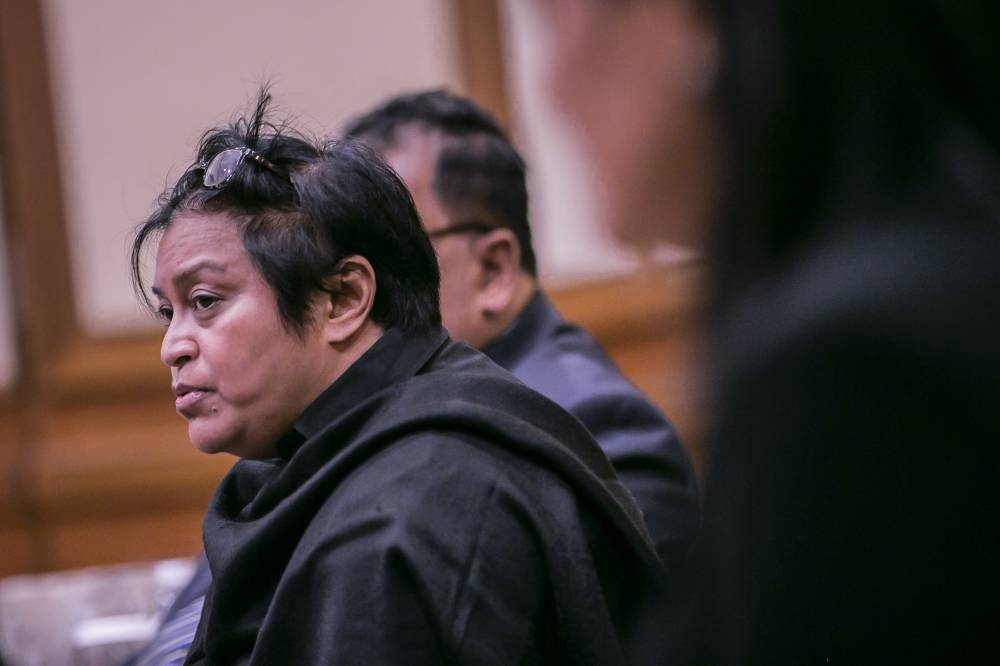 Datuk Seri Azalina Othman speaks during the Human Rights Day Forum 2022 at the Royale Chulan Hotel December 12, 2022. — Picture by Hari Anggara