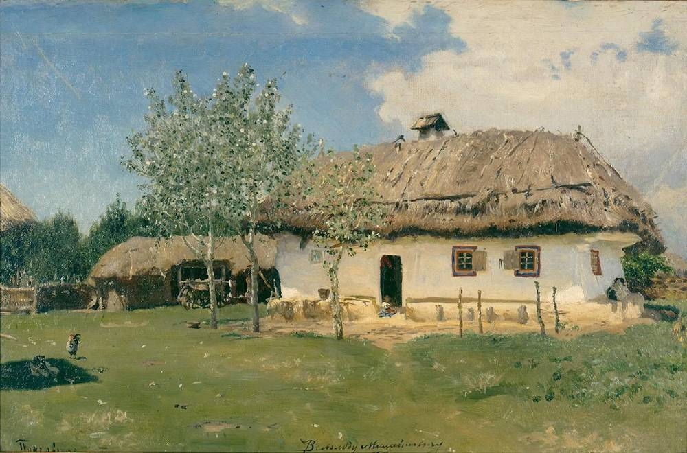 ‘Ukrainian House’ by Ilia Repine (1880) has temporarily found refuge in Switzerland. — Picture courtesy of Kunstmuseum Basel and Kyiv National Art Gallery