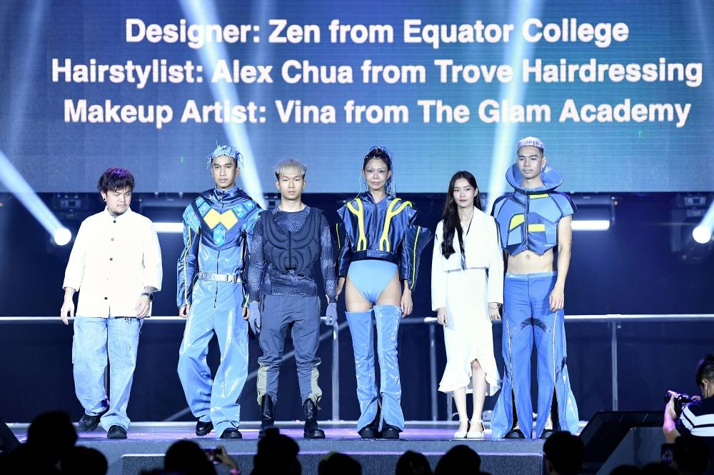 The ‘Best Young Designer’ title went to Zen Law from Equator College. — Picture courtesy of Hung Innovation Awards