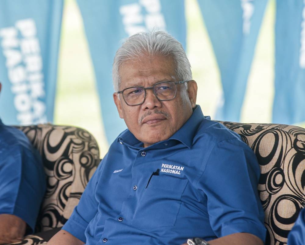 Puad labelled Hamzah (pic) a 'great destroyer'. — Picture By Farhan Najib