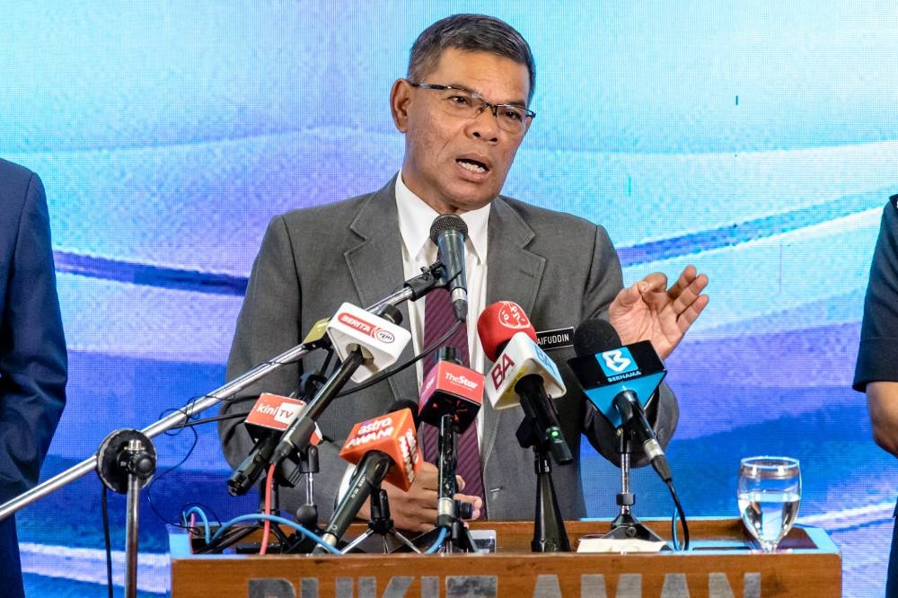 Proham said Home Minister Saifuddin Nasution Ismail’s stance to defend the Security Offences (Special Measures) Act (Sosma) sparked concern over the direction of the human rights protections in the country. — Picture by Firdaus Latif