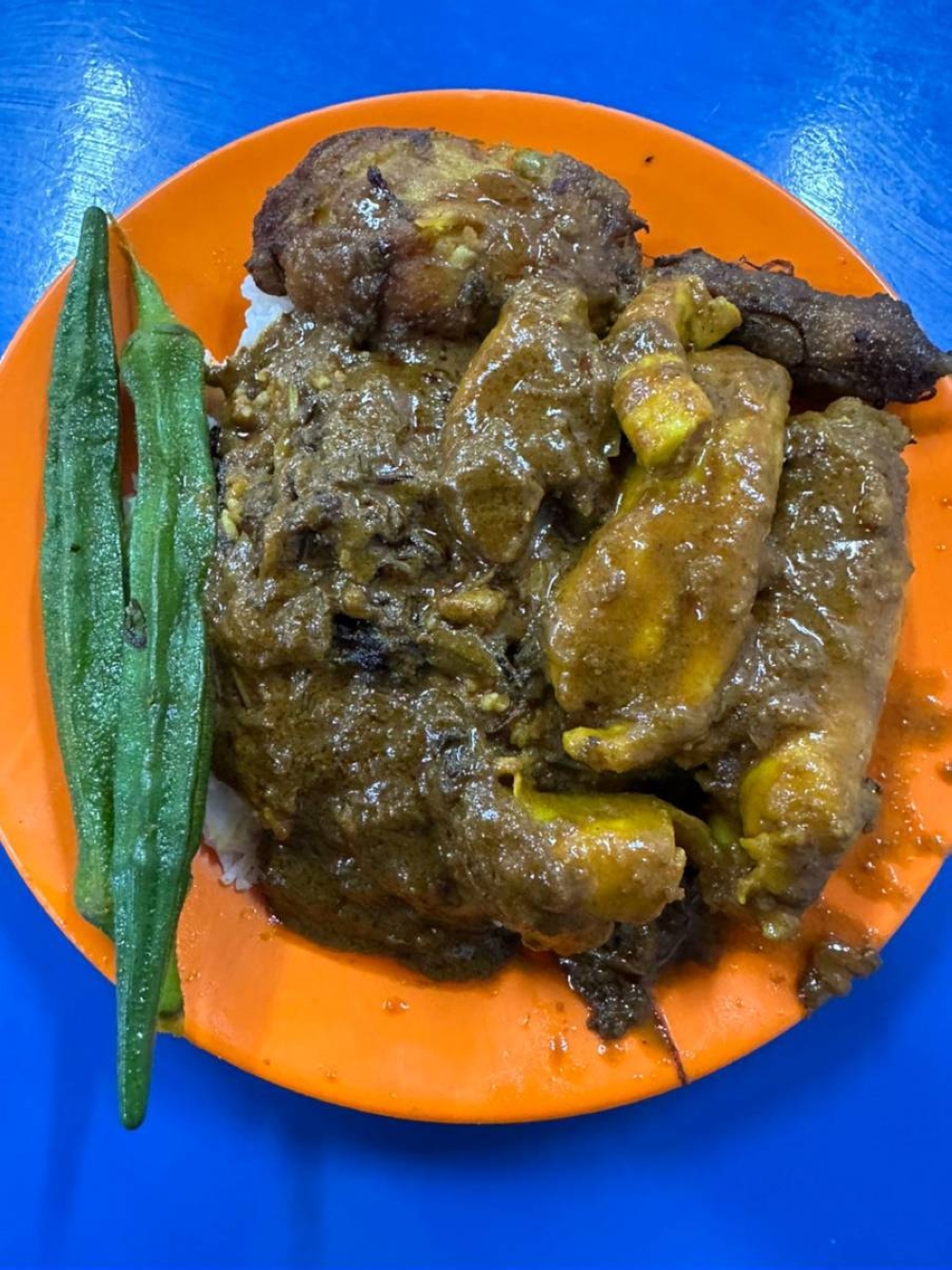 One of the glaring omissions from Penang’s list is ‘nasi kandar’ with its intoxicating mix of curries— Picture by Lee Khang Yi 