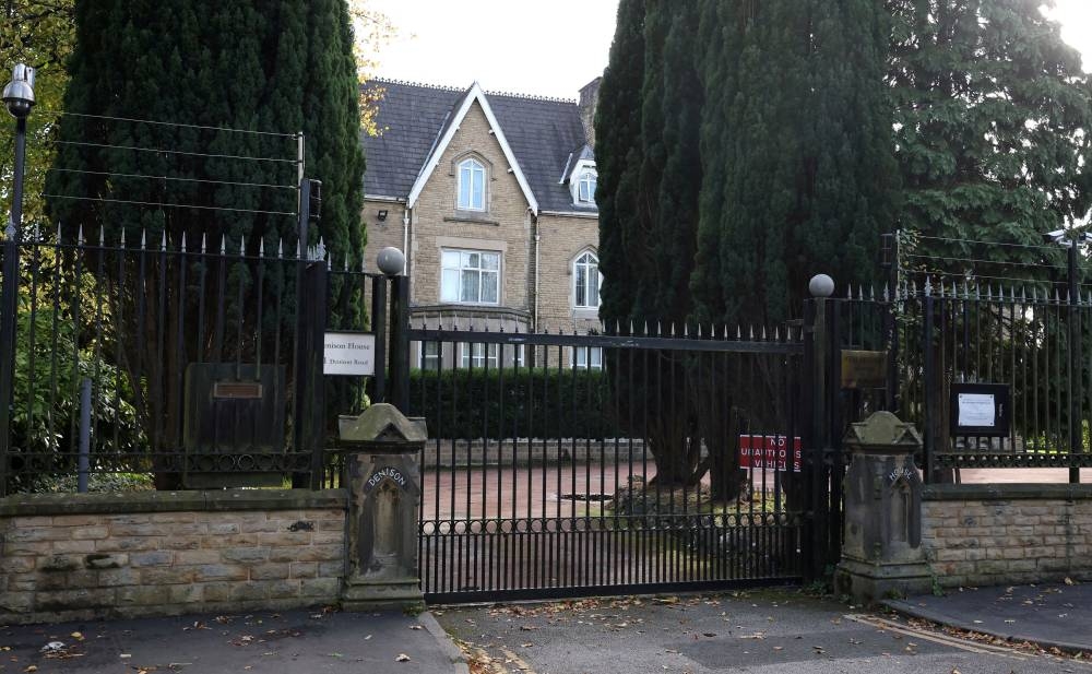 General view of the Chinese Consulate General in Manchester, Britain, October 17, 2022. — Reuters pic