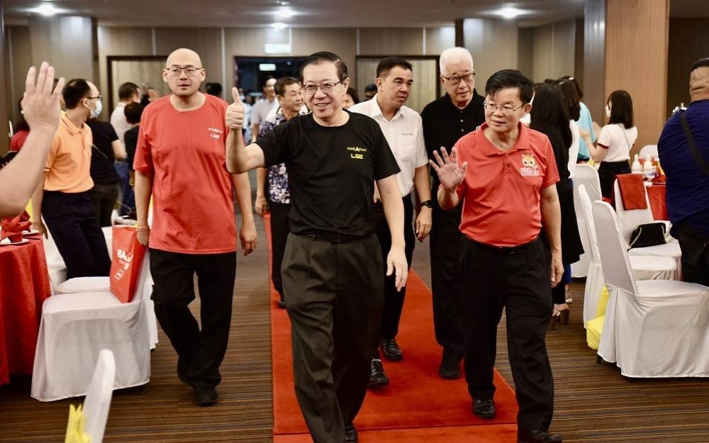 Lim Guan Eng attends a gathering to celebrate his reelection to the Bagan parliamentary seat December 14, 2022. — Picture via Facebook