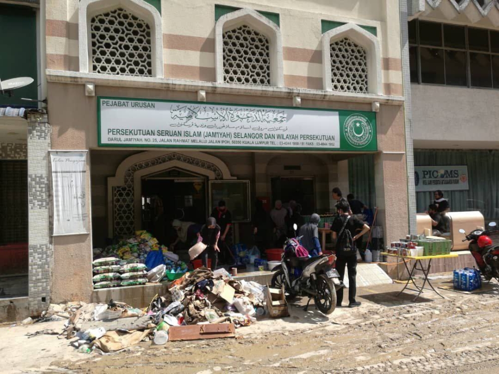 The Jam’iyah KL and Selangor centre have been hit by flash flood not just once but three times since December 2021. — Picture courtesy of Jam’iyah KL and Selangor