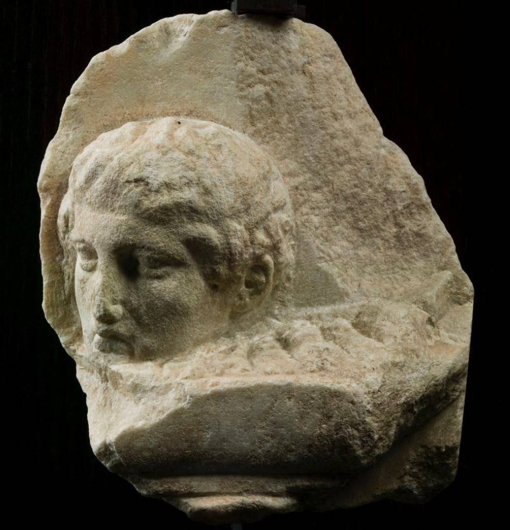 One of the three fragments of Parthenon Sculptures housed by the Vatican Museum that Pope Francis decided to return to Athens, is displayed in this undated photo provided by Vatican Museum. — Picture by Vatican Museum/Handout via Reuters   