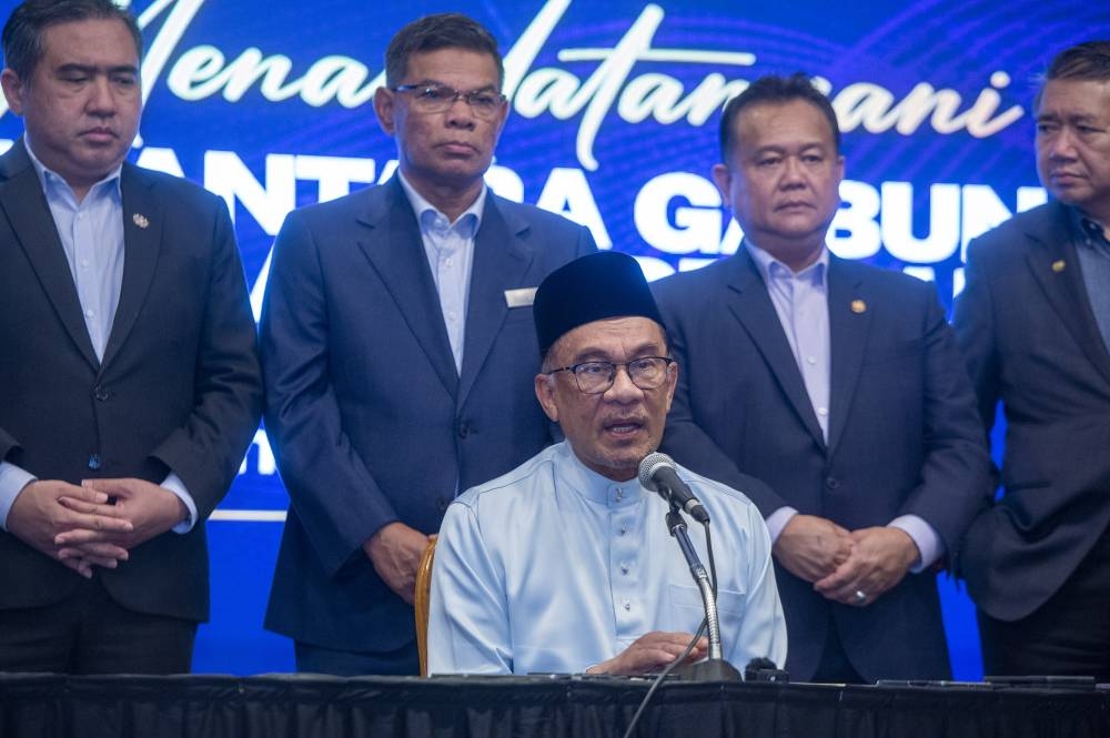Over the past three weeks PM Anwar has been focused on playing defence. On countering the barrage of criticism, insidious insinuation and even slander aimed at undermining his credibility and legitimacy. — Picture by Shafwan Zaidon