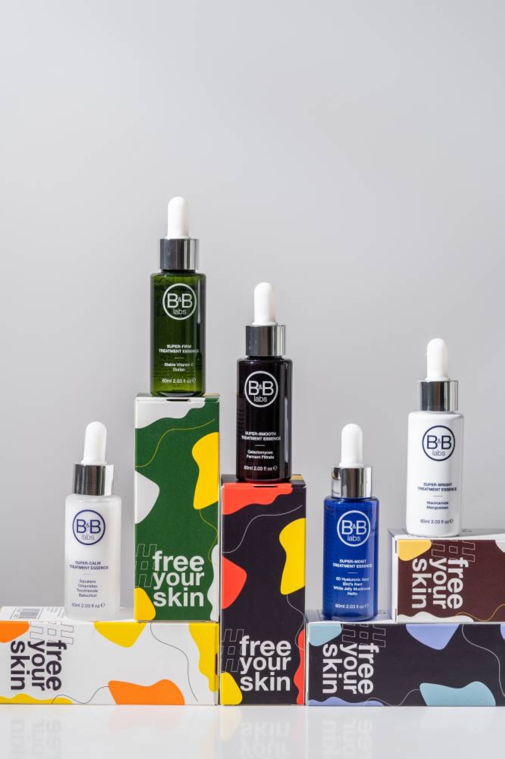 The Super Treatment Essences is a collection of five formulations powered by clean Asian plant, fruit and herbal extracts. — Picture courtesy of B&B Labs