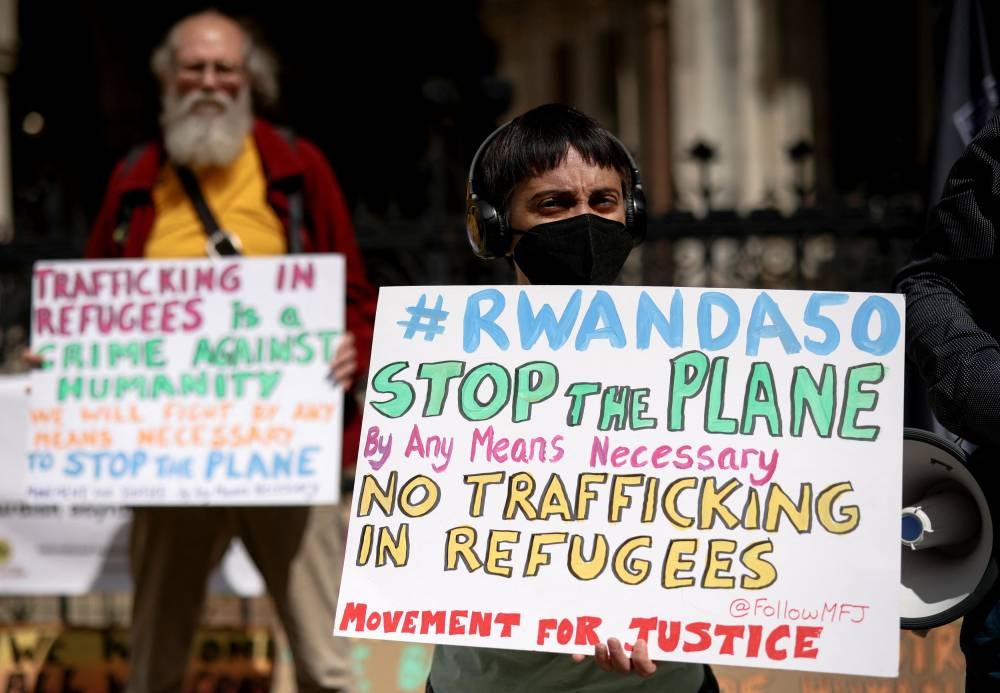 UK court to rule if deportation flights to Rwanda can restart - Vimarsana News