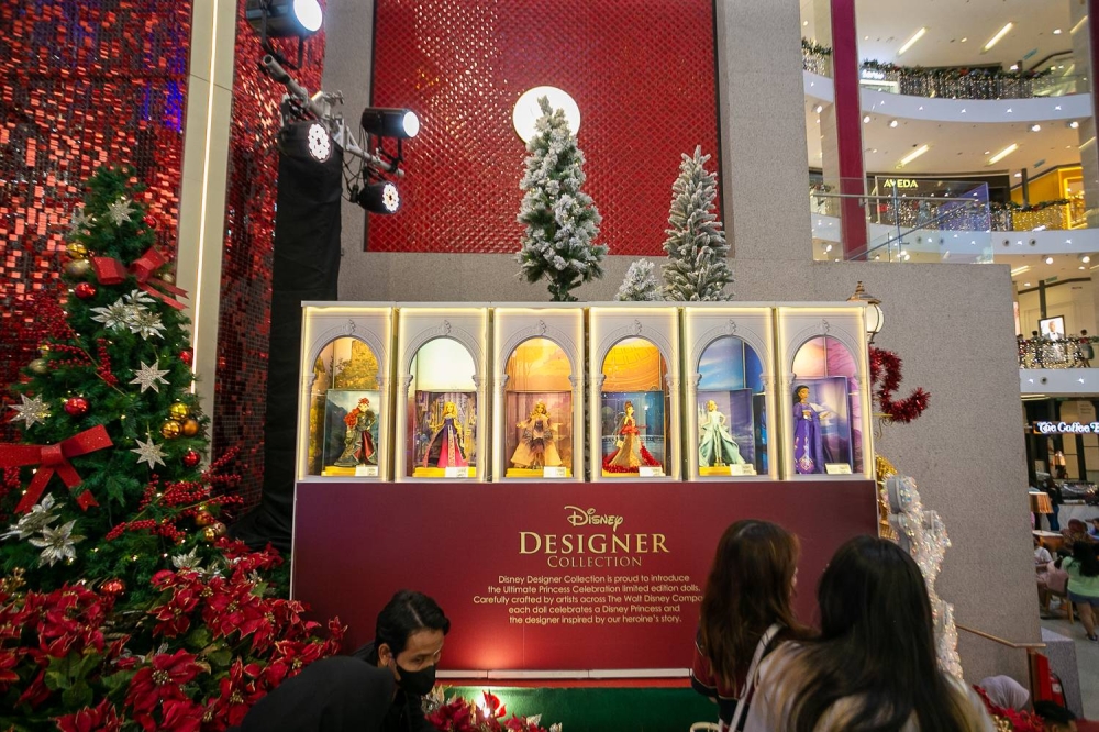 Shoppers can also look out for Disney collectables, including 12 limited edition doll designs. — Picture by Raymond Manuel