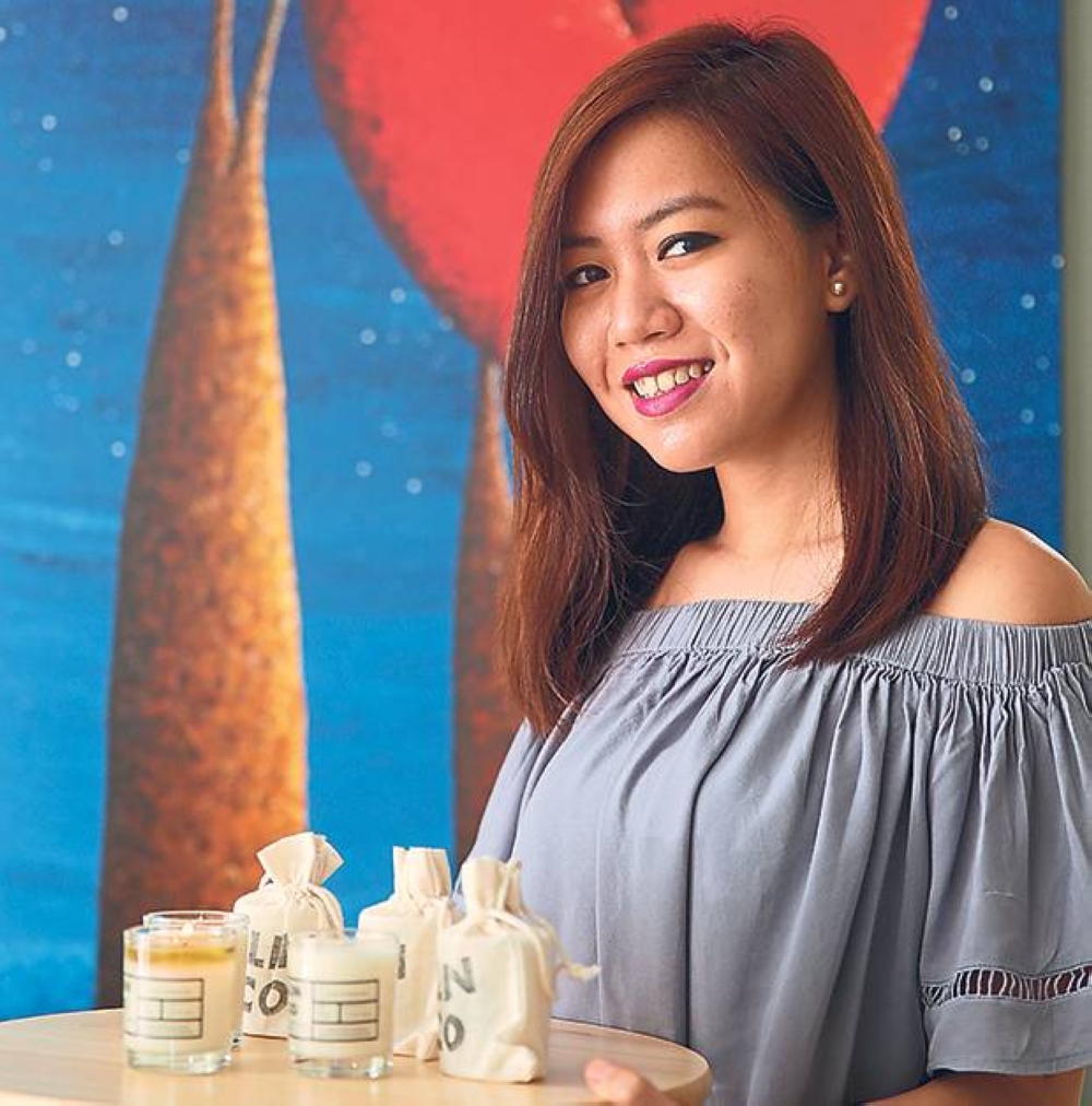 Lilin + Co's co-founder Julie Yim said their store is experiencing a low volume in sales compared to the previous Christmas. — Picture by Choo Choy May
