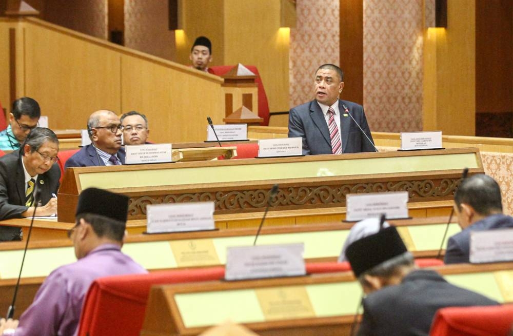 Perak Menteri Besar Datuk Seri Saarani Mohamad said the state government also allocated RM2 million for cash award in lieu of leave (GCR) claims. — Picture by Farhan Najib