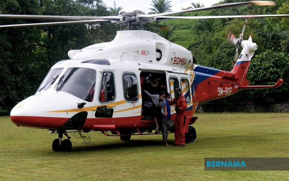 Fire Dept to deploy two helicopters to help victims in east coast areas