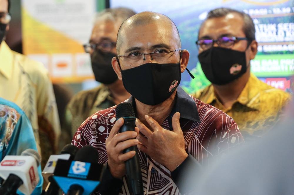 Bersatu vice-president Datuk Seri Ronald Kiandee said the notice is to inform the Speaker of the four vacancies in the Sabah parliamentary seats according to Article 49A(3) of the Federal Constitution, and to begin the election process to fill them. — Picture by Ahmad Zamzahuri