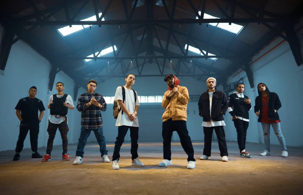 Sabahan hip hop group K-Clique is now seven-strong after one of their members, Tuju, exited the group. — Picture courtesy of K-Clique. 