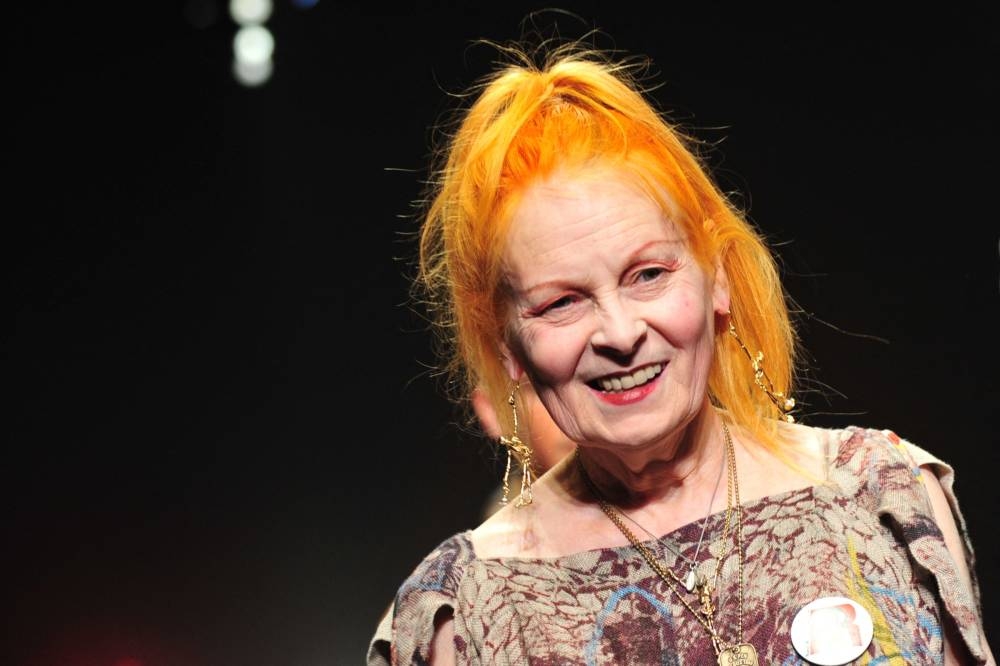 British designer Vivienne Westwood died yesterday at 81. ― AFP file pic