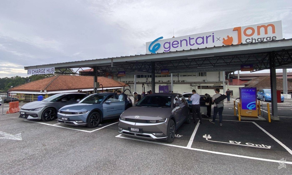EV Charging Hub at Sunway Serene — Picture via SoyaCincau