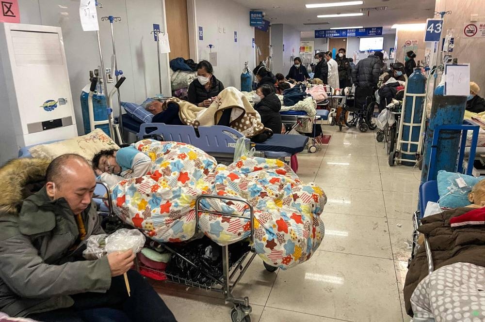 Chinese officials are readying for a virus wave to hit China’s underresourced rural interior, as millions of people prepare to travel back to their hometowns for the week-long Lunar New Year public holiday beginning January 21. — AFP pic